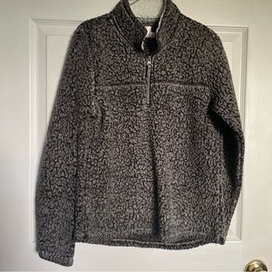 NWOT Quarter-zip Sherpa Pullover